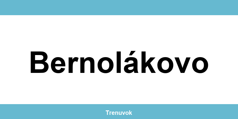 Kontakt na Tipsport pobočky v lokalite Bernolákovo