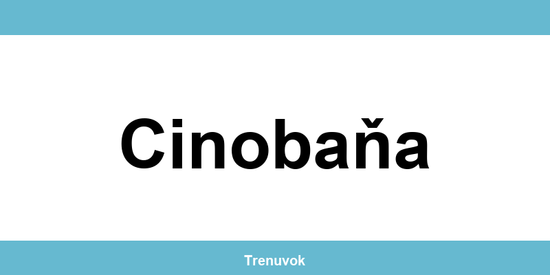Kontakt na Tipsport pobočky v lokalite Cinobaňa