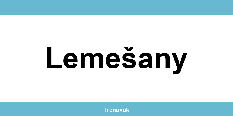 Kontakt na Tipsport pobočky v lokalite Lemešany