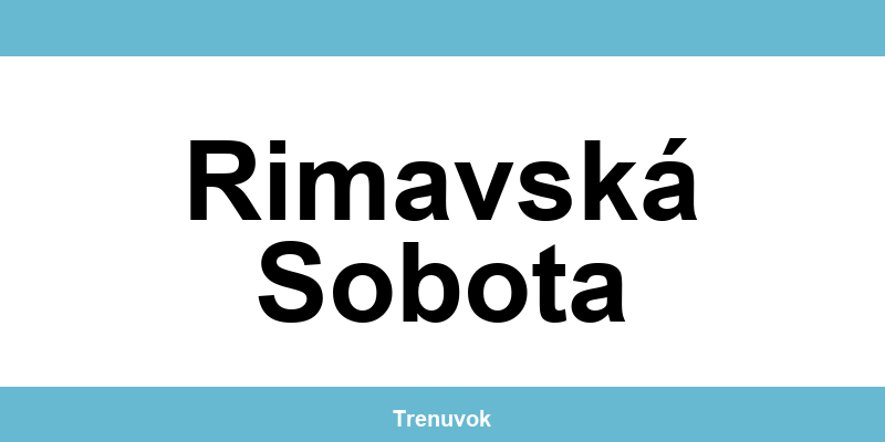 Kontakt na Tipsport pobočky v lokalite Rimavská Sobota