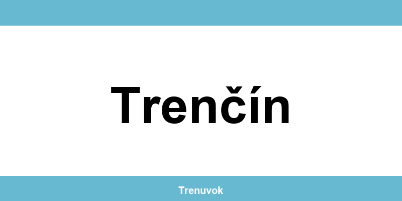 Kontakt na Tipsport pobočky v lokalite Trenčín