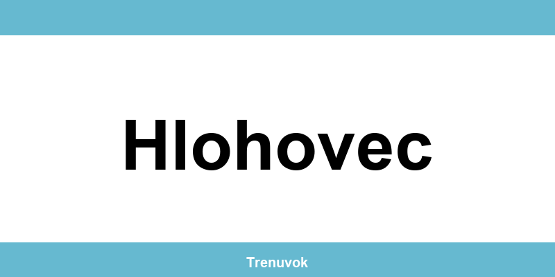 Kontakt na Tipsport pobočky v lokalite Hlohovec