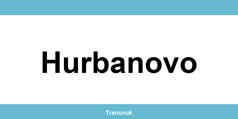 Kontakt na Tipsport pobočky v lokalite Hurbanovo