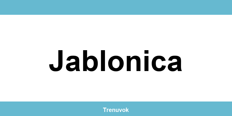 Kontakt na Tipsport pobočky v lokalite Jablonica