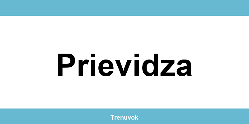 Kontakt na Tipsport pobočky v lokalite Prievidza