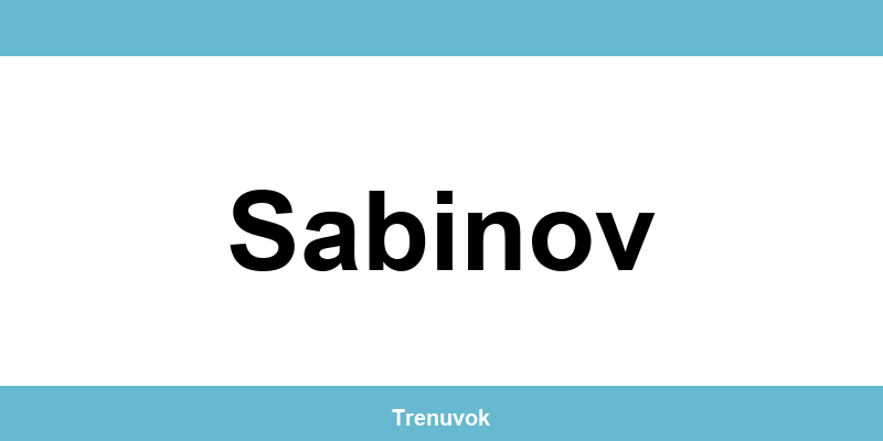 Kontakt na Tipsport pobočky v lokalite Sabinov