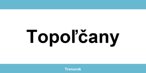 Kontakt na Tipsport pobočky v lokalite Topoľčany