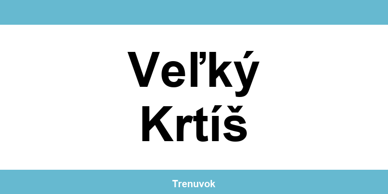 Kontakt na Tipsport pobočky v lokalite Veľký Krtíš