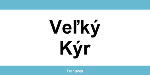 Kontakt na Tipsport pobočky v lokalite Veľký Kýr